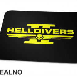 Helldivers 2 Logo - Games - Podloga za miš