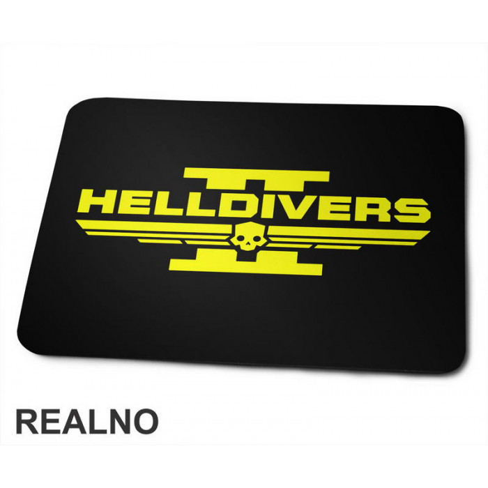 Helldivers 2 Logo - Games - Podloga za miš