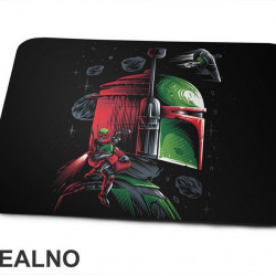 Boba Fett - Side Portrait - Star Wars - Podloga za miš