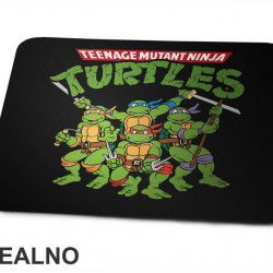Svi na okupu - Nindža Kornjače - Podloga za miš