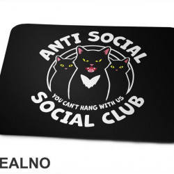 Anti Social Social Club - Mačke - Cat - Podloga za miš