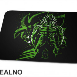 Green Broly - Goku - Dragon Ball - Podloga za miš