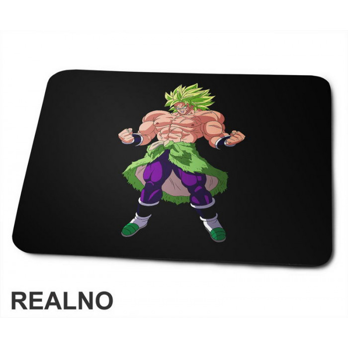 Standing Broly - Goku - Dragon Ball - Podloga za miš