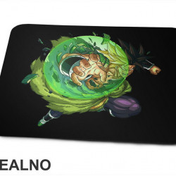Broly - Attack - Goku - Dragon Ball - Podloga za miš