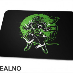 Green Lines - Broly - Goku - Dragon Ball - Podloga za miš