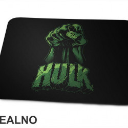Fist And Logo - Lines - Hulk - Podloga za miš