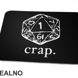 Crap - D&D - Dungeons And Dragons - Podloga za miš