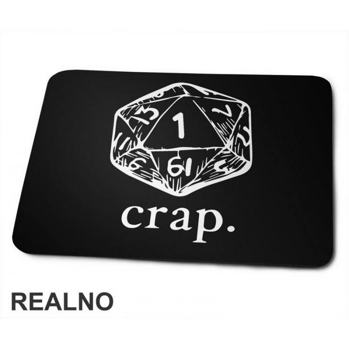 Crap - D&D - Dungeons And Dragons - Podloga za miš