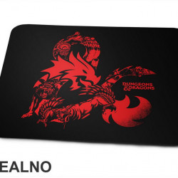 Red Symbols - D&D - Dungeons And Dragons - Podloga za miš