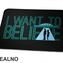 I Want To Believe - Blue Light - The X Files - Podloga za miš