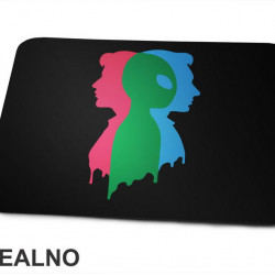 Alien Between - Mulder And Scully - The X Files - Podloga za miš