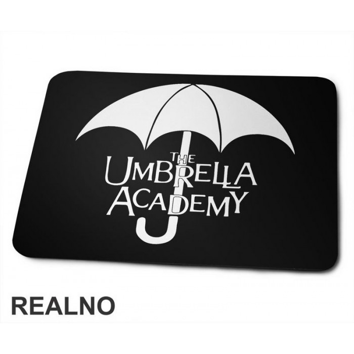 Logo - Letters - The Umbrella Academy - Podloga za miš