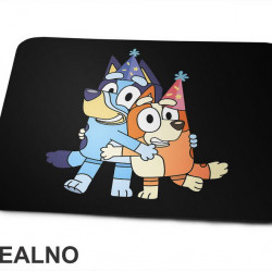 Bluey And Bingo - Zagrljaj - Crtani Filmovi - Podloga za miš