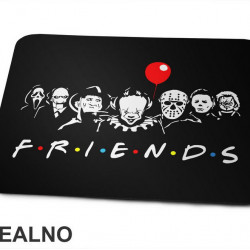 Friends Logo - Horror - Podloga za miš