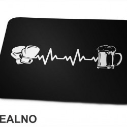 Heart Beat - Beer And Gloves - Box - Sport - Podloga za miš