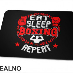 Eat, Sleep, Repeat - Box - Sport - Podloga za miš
