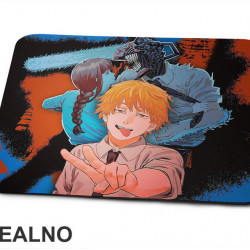 Denji And Makima - Chainsaw Man - Anime - Podloga za miš Denji And Makima - Chainsaw Man - Anime - Podloga za miš