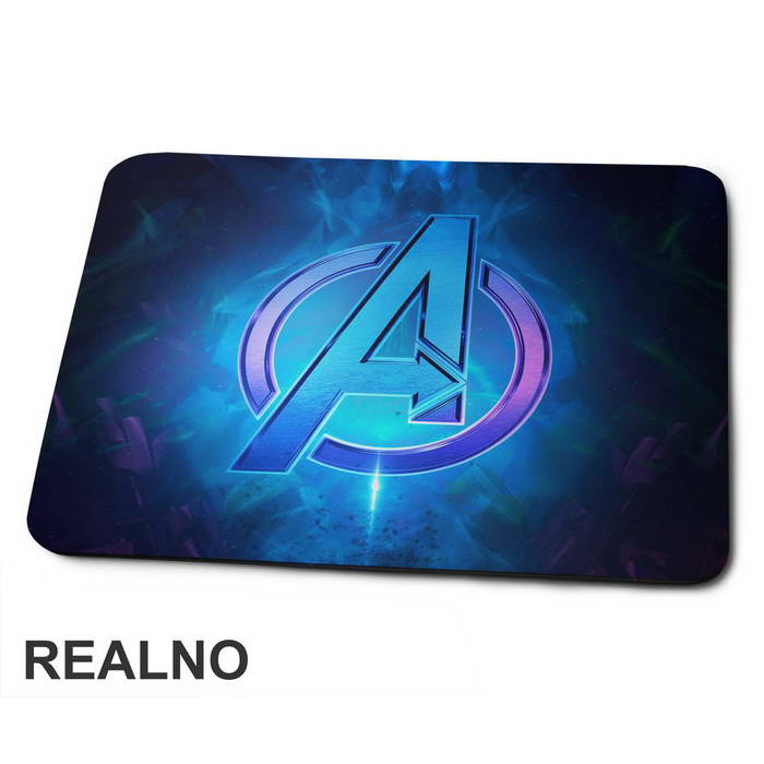 Metallic Logo - Avengers - Podloga za miš