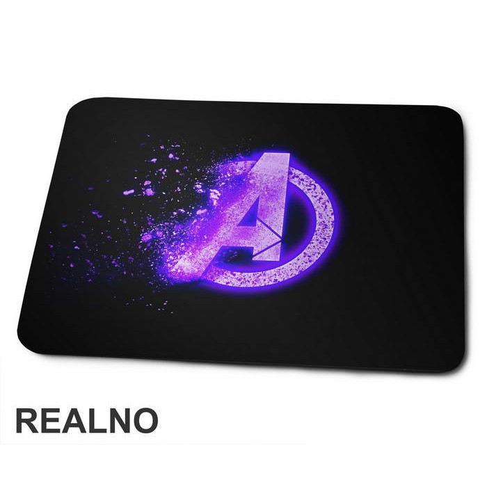 Purple Logo - Avengers - Podloga za miš
