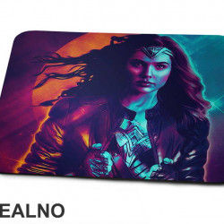 Neon Colors - Wonder Woman - Podloga za miš