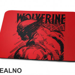 Looking Over His Shoulder - Wolverine - Podloga za miš