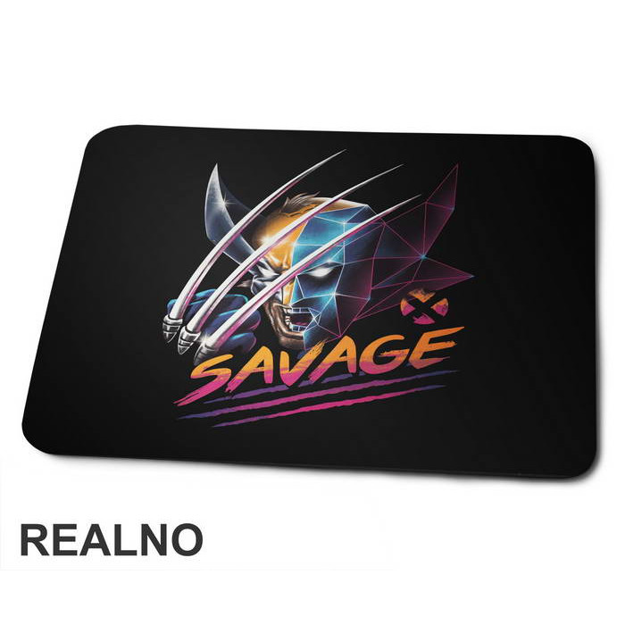 Savage Retro Art - Wolverine - Podloga za miš