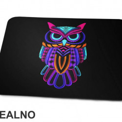 Neon Owl - Životinje - Podloga za miš