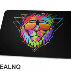 Retro Lion - Životinje - Podloga za miš
