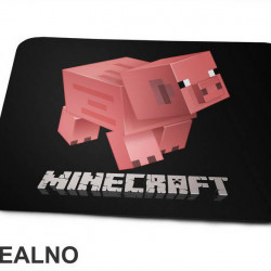 Pig - Minecraft - Podloga za miš