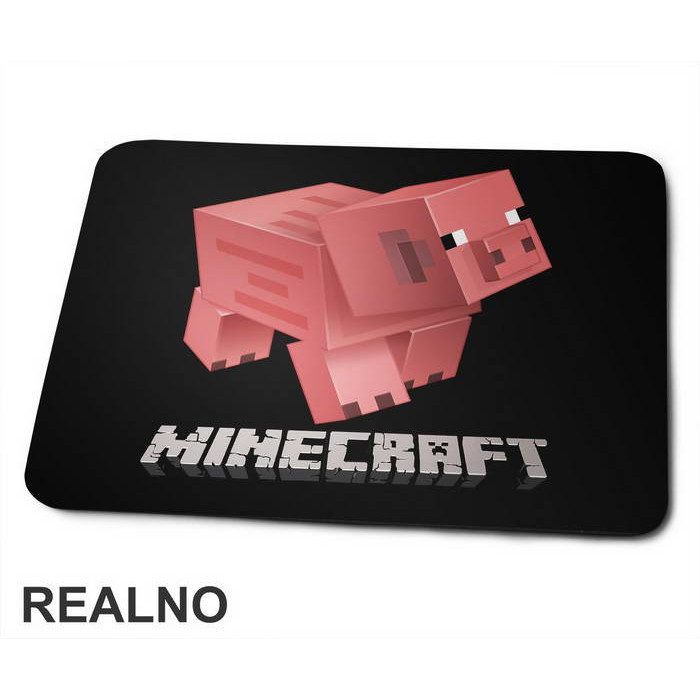 Pig - Minecraft - Podloga za miš