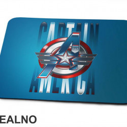 Shield And Logo - Captain America - Avengers - Podloga za miš Shield And Logo - Captain America - Avengers - Podloga za miš