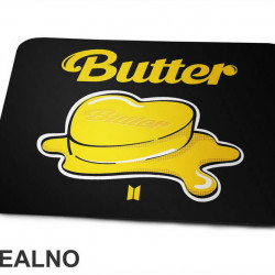 Butter - BTS - Bangtan Boys - Muzika - Podloga za miš Butter - BTS - Bangtan Boys - Muzika - Podloga za miš