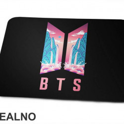 Pink Waterfall - BTS - Bangtan Boys - Muzika - Podloga za miš Pink Waterfall - BTS - Bangtan Boys - Muzika - Podloga za miš