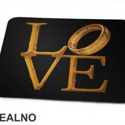 Love - Lord Of The Rings - LOTR - Podloga za miš Love - Lord Of The Rings - LOTR - Podloga za miš