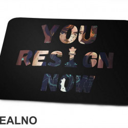 You Resign Now - Queen's Gambit - Podloga za miš