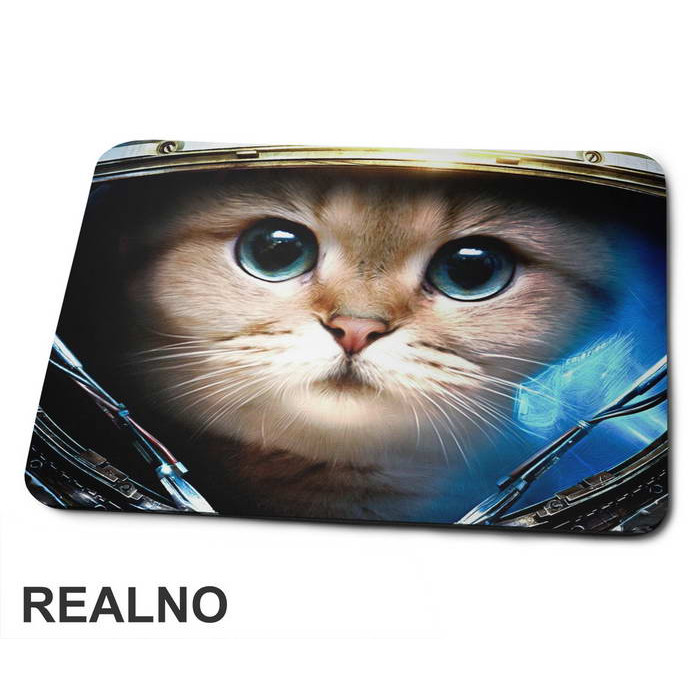Astronaut Cat - Mačke - Podloga za miš