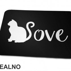 Cat Love - Mačke - Cat - Podloga za miš