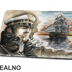 Boat Thinking - Corto Maltese - Podloga za miš Boat Thinking - Corto Maltese - Podloga za miš