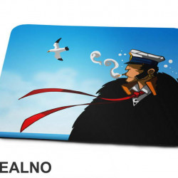 Flying Seagull - Corto Maltese - Podloga za miš Flying Seagull - Corto Maltese - Podloga za miš