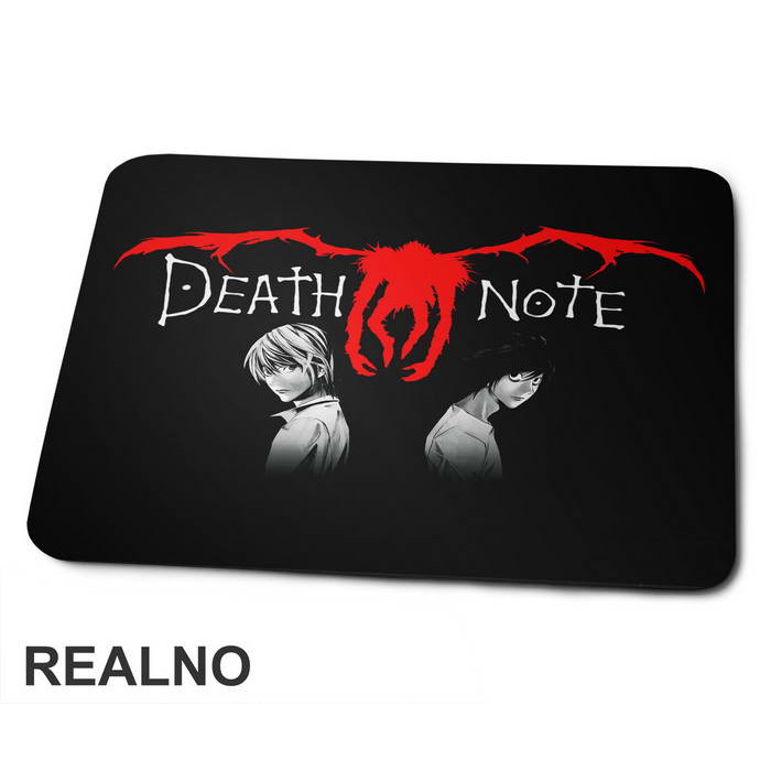 Kira vs L - Death Note - Podloga za miš