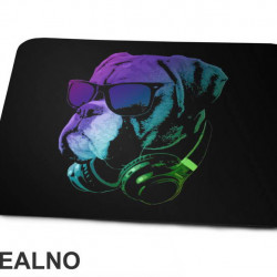 DJ Boxer - Dog - Pas - Podloga za miš