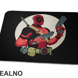 With Two Guns - Deadpool - Podloga za miš
