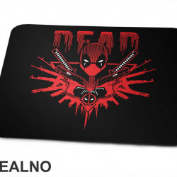 Guns Portrait - Deadpool - Podloga za miš