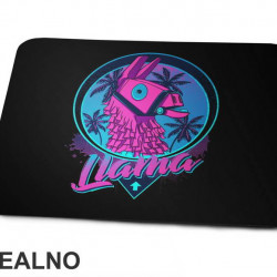 Pink Llama - Fortnite - Podloga za miš