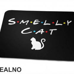Silhouette - Smelly Cat - Friends - Prijatelji - Podloga za miš