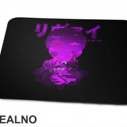 Levi Ackerman Purple Double Exposure - Attack On Titan - Podloga za miš