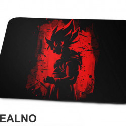 Super Saiyan God - Red - Goku - Dragon Ball - Podloga za miš