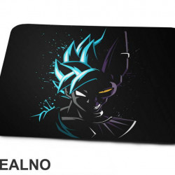 Goku VS Beerus - Goku - Dragon Ball - Podloga za miš