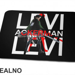 Levi Ackerman Red Shadow - Attack On Titan - Podloga Za Miš