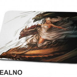 Khaleesi And Her Three Dragons - House Targaryen - Mother Of Dragons - Game Of Thrones - GOT - Podloga za miš